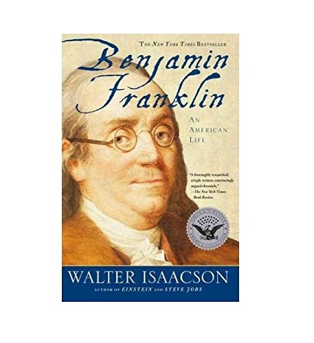 Cover of Benjamin Franklin by Walter Isaacson