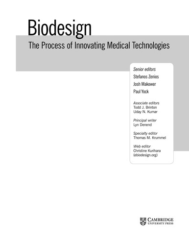 Cover of Biodesign