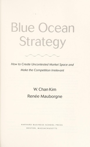 Cover of Blue Ocean Strategy