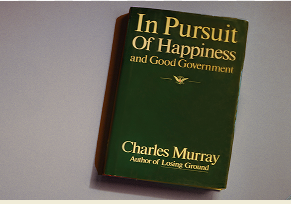 Cover card for In Pursuit of Happiness and Good Government from Charles Koch's official favorite-reads page