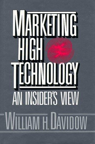 Cover of Marketing High Technology