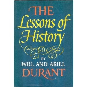 Cover of The Lessons of History