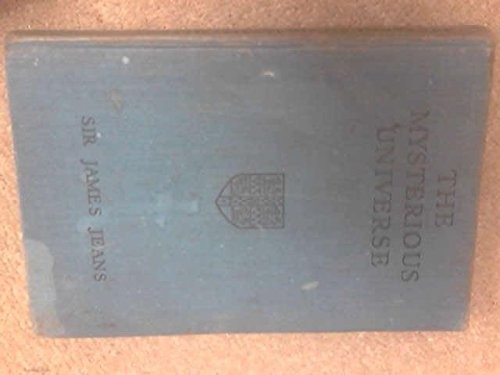 Cover of The Mysterious Universe by James Jeans