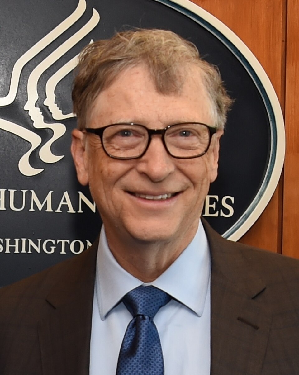 Bill Gates portrait in 2018