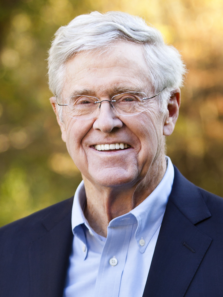 Charles Koch portrait