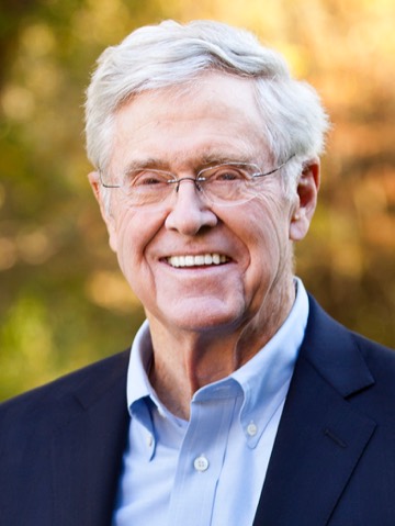 Charles Koch portrait