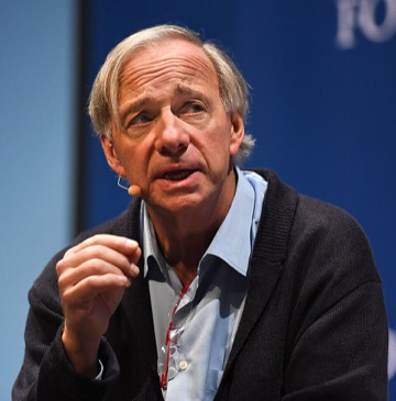 Ray Dalio speaking at Web Summit